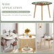 thumbnail image 3 of El maravilloso mago de Oz-theme Fitted Round Tablecloths Elastic Edged Table Covers Waterproof Table Cloth for Kitchen Holiday Party Tables Decor 120cm, 3 of 6