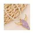 thumbnail image 1 of CNKOO Collier Pendentif Tête de Taureau Ras du Cou Long Unisexe Punk Rétro Bijou Cadeau, 1 of 6