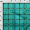 thumbnail image 2 of oneOone Cotton Poplin Fabric Tartan Check Print Fabric By Yard 56 Inch Wide, 2 of 4