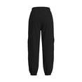 thumbnail image 5 of JOANKDMI Athleta Pants Women Basketball Running Drawstring Straight Leg Breathable Quick Dry Bottoms Elastic Waisted Joggers Sports Active Workout Trousers, 5 of 5