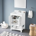 thumbnail image 6 of Ove Decors Vegas 24 W x 19" D Freestanding Bathroom Vanity with Sink, Pure White, 6 of 15