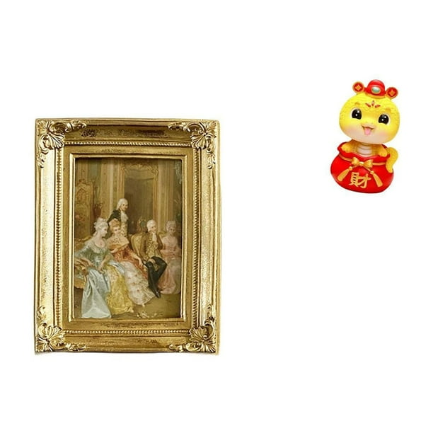 Marco de fotos,Soporte para marco de fotos de resina,colgador de tarjetas,Estatua de serpiente china,Estatua de serpiente para el Año Nuevo chino,decoración del hogar,artesanía,Estatua de