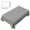 🔥 Gray_New#2031, variant on Scandinavian Table Cover | Waterproof Oilproof Imitation Linen Tablecloth | Solid Gray Nylon Spandex | Durable & Easy Clean | 1pc | Multiple Sizes: 40x60cm 90x90cm 90x140cm