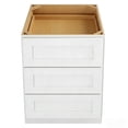 thumbnail image 4 of Modern 3-Drawer Kitchen Base Cabinet, Soft-Close Pots & Pans Storage (Available in 18" & 24" Widths), 4 of 6