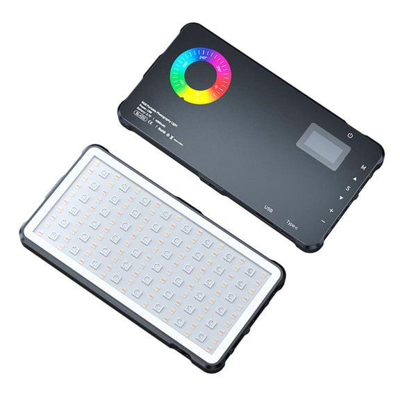 Professional Portable LED Video Light 10W 4000mAh LED Camera Light for Live Streaming Vlog Photography Lighting