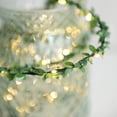 thumbnail image 4 of Morttic 2M/5M/10M Tiny Green Leaf Copper Wire Led String Lights DIY Fairy Garland Holiday Christmas Lights Outdoor Home Decor, 4 of 9