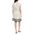 thumbnail image 2 of Nanette Nanette Lepore womens  V-Neck Sleeveless Mini Dress, 14, White, 2 of 3