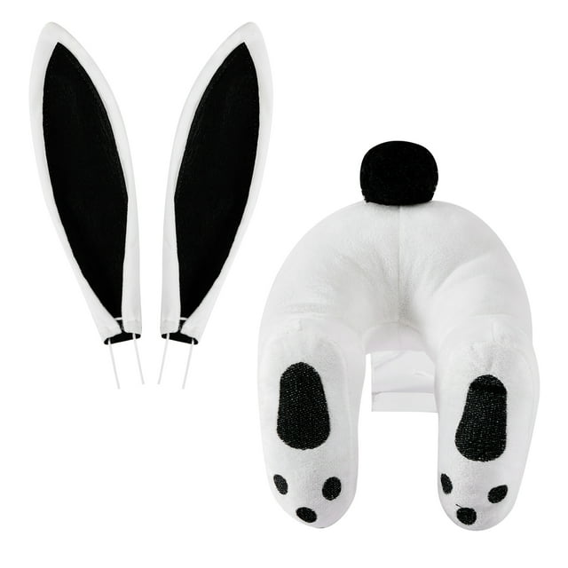 Opperiaya Décoration Extérieure de Pâques Rabbit, Marqueur de Chemin en Forme d'Animal pour Jardin Extérieur Intérieur Fête