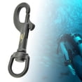 thumbnail image 4 of Gancho simple giratorio de material acero inoxidable, clips de buceo resistentes, hebillas de para comederos de pájaros Cadenas para mascotas Correas kusrkot mosquetón, 4 of 8