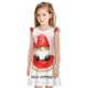 thumbnail image 1 of Balery Watermelon Gnome Camisón de princesa para niñas, pijama de algodón con mangas abullonadas, suave y bonito.-Medium, 1 of 6