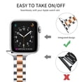 thumbnail image 5 of WFEAGL Thin Band Apple Watch Stainless Steel Metal Replacement Adjustable 38mm 40mm 41mm, 5 of 8