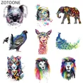 thumbnail image 2 of ZOTOONE - Transferencias para planchar en la ropa, parches de animales coloridos, parche de león de dibujos animados para niños, pegatinas térmicas para planchar, apliques DIY D, 2 of 5