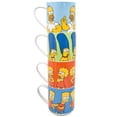 thumbnail image 2 of Juego de 4 Tarros de Porcelana Apilables 330 ml multicolor Los Simpson Ambient 21 Edición Limitada, 2 of 4