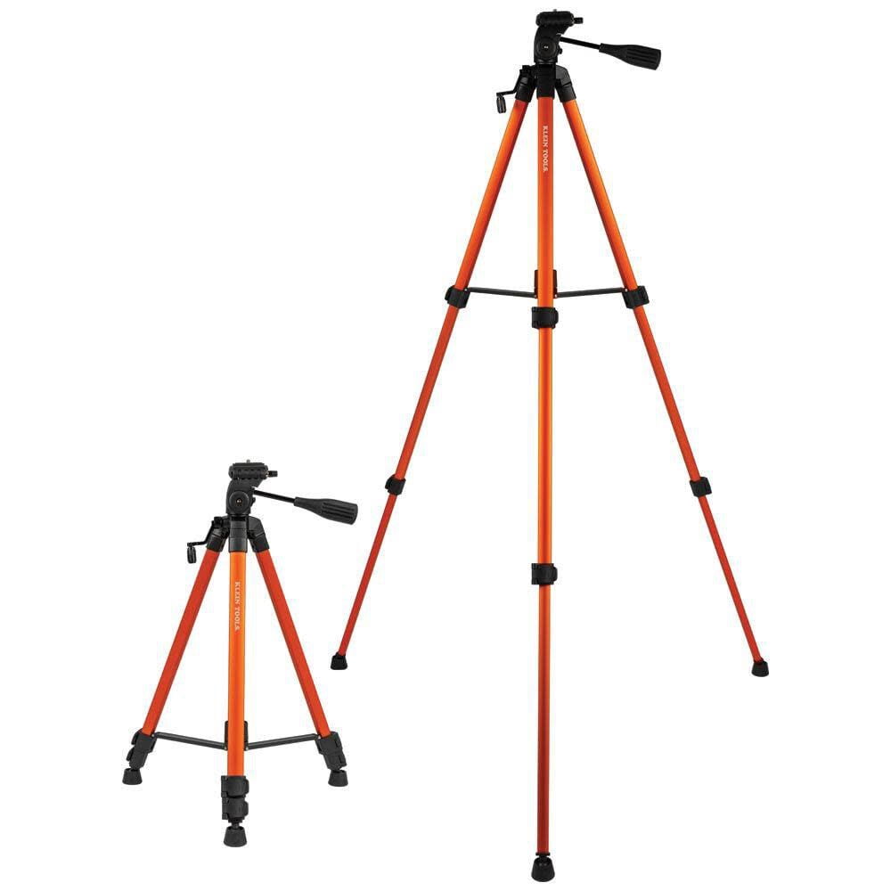 Klein Tools 22 Inch To 61 Inch Adjustable Lightweight Aluminum Tripod With Mount