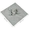 BORITAR Soft Minky Dot Elephant Baby Security Blanket, Plush Stuffed