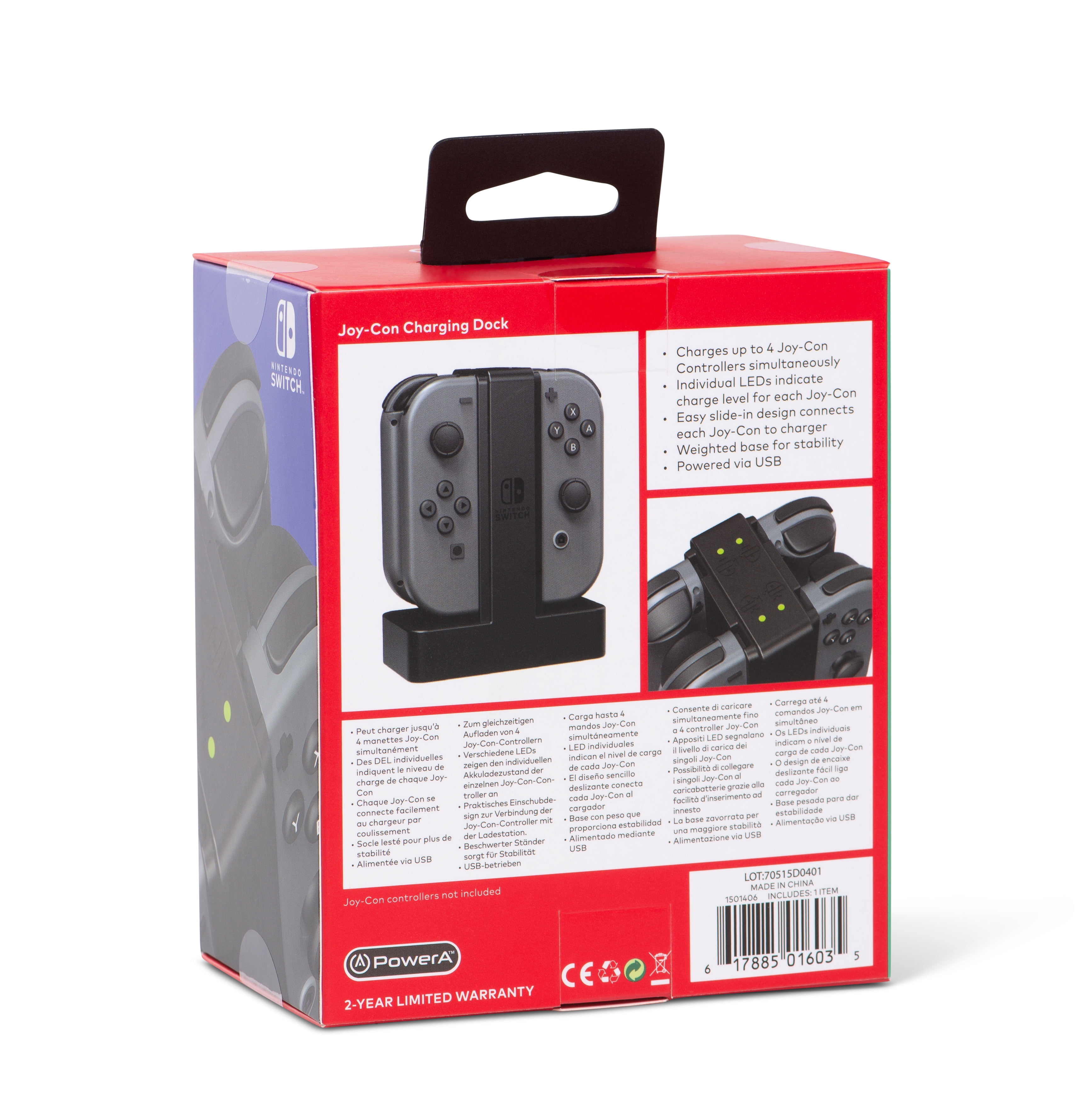 erklære Smil spændende PowerA Joy-Con Charging Dock for Nintendo Switch - Walmart.com