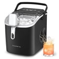 thumbnail image 1 of CROWNFUL - Encimera para máquina de hielo portátil, autolimpiante con asa, cuchara y cesta, 9 cubos de hielo en 6 minutos, 12 kg/24 horas, ideal para el hogar, cocina, oficina, fiesta, 1 of 5