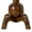 Walnut Brown, variant on WOOW DEPOT Large Wood Coat Rack Heavy Duty Freestanding Clothes Hanger Stand w/ Stable Base & 8 Tree Branch Hooks for Entryway Hallway Bedroom