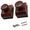 Cherry Brown, variant on Wooden Wall Hanging Quilting Clips 2 Pcs (Medium Size , Copper Black) by Wise Linkers Brand