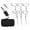 A, variant on 9pcs Universals Ice Fishing Anchors Tool Multifunctional Beach Tent Pegs for Secure Tent Attachments