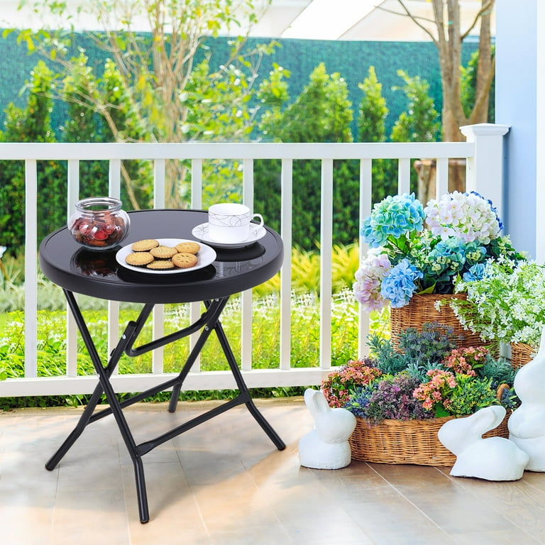 18 inch bistro on sale table