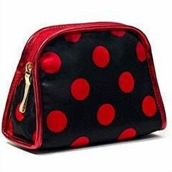 LONDON SOHO NEW YORK Disney Collection Minnie Mouse Cosmetic Clutch  Polka Dots