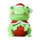 thumbnail image 1 of 6 Figuras Decorativas Navideñas De Resina, Adornos Duraderos, Festivales Para Oficina, Rana, 1 of 8