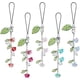 thumbnail image 1 of 5 colgantes de flores para teléfono móvil, diseño de lirio de los valles, correa para teléfono móvil, bonitos colgantes para teléfono, correa para teléfono, 1 of 6