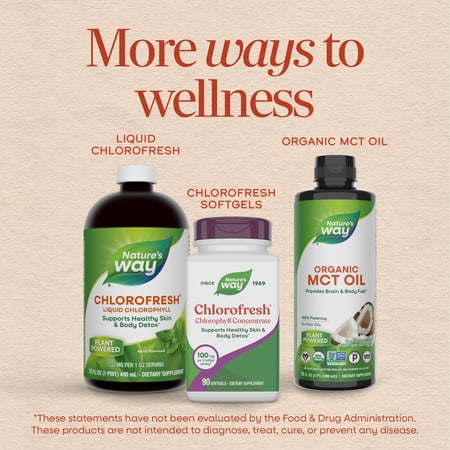 ネイチャーズウェイ クロロフレッシュ 50mg ソフトジェル 90粒 Nature's Way Chlorofresh サプリ グリーンフード