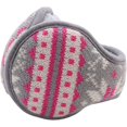 thumbnail image 1 of Cache-Oreilles Doublés en Polaire Tricotée d'Hiver, Cache-Oreilles Pliables Unisexes pour Femmes Hommes Extérieur, 1 of 5