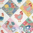 thumbnail image 4 of Weekend Chicken Patchwork Quilting Template Set - with Instructions, Chicken Shape Acrylic Templates for Sewing, DIY Chicken Themed Patchwork Accessories Sewing Pattern, 4 of 7