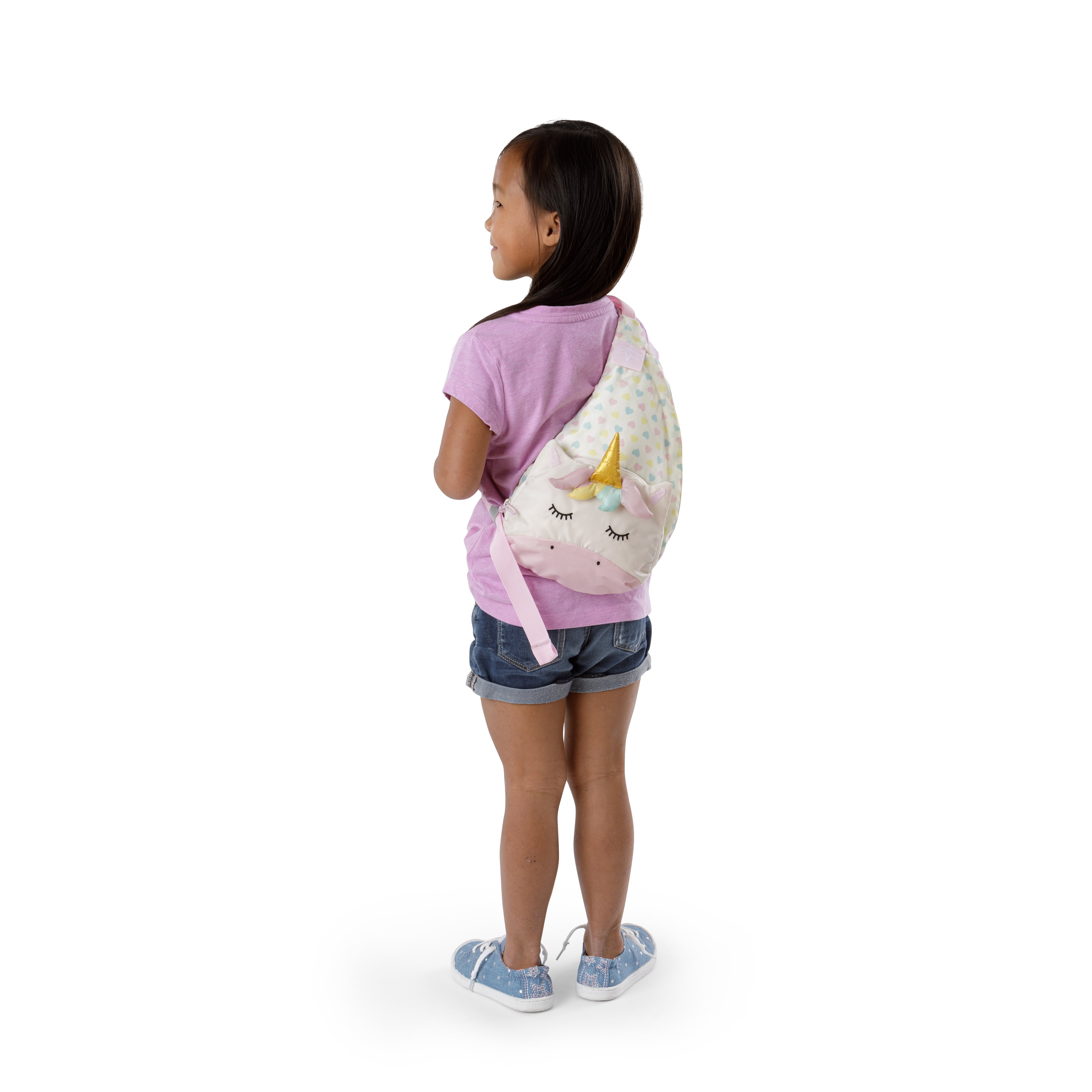 Firefly! Outdoor Gear Sparkle the Unicorn Kid's Backpack - Cream/Pink (3 Liter)