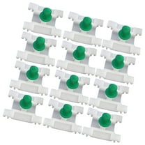 Worgeous Nylon 20Pcs Door Trim Bumpstrip Clips Protective Car Door Trim Clip 1.50X1.34X0.59In