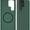 Green, variant on Haobuy for Samsung Galaxy S24 Ultra S24 Plus S24 Magnetic Case Hard PC Frosted Shockproof Cover Compatible with Magsafe