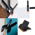thumbnail image 5 of 8 Clips à Ressort en Plastique Noir, Ensemble de Clips à Ressort en Nylon Extra Fort, pour Fond Photographique, Clip de Fixation pour Menuiserie, 5 of 5
