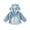 Blue, variant on Odeerbi Toddler Winter Coat Kids Boys Girls Outerwear Jackets Newborn Baby Warm Coat Knit Outwear Hooded Jumpsuit Blue