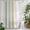 White, Sage, Ochre, Blue, variant on Green Blue Yellow Botanical Shower Curtain - Water Repellent Fabric Shower Curtains Washable, Vertical Leaves Rustic Decorative Polyester Cloth Bathroom Curtains Modern Bath Decor 36"x72"
