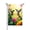 Color 1, variant on Jbralid Stained Glass Hummingbirds And Flowers Garden Flag For Spring Summer Home Outdoor Garden Yard Door Decor 12x18 inch