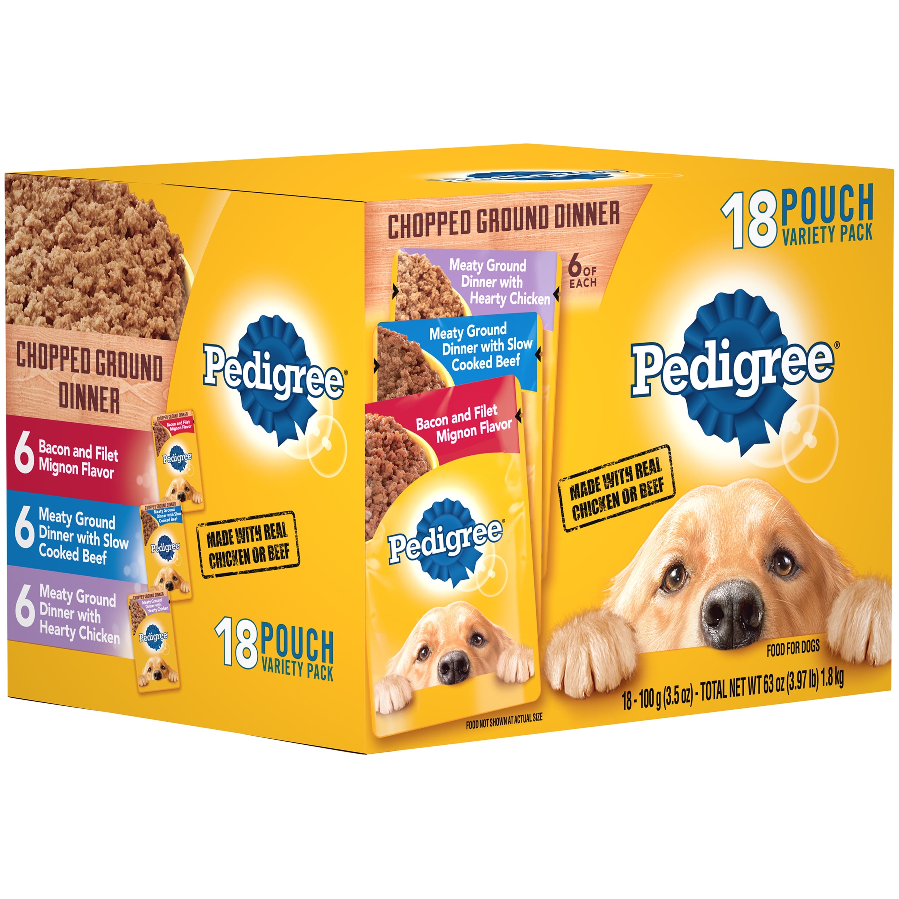 pedigree dry dog food 18kg