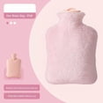 thumbnail image 6 of YIEMEEN Plush Cover Hot Water Bottle With Antileak Spouts For Winter Bedding Comfortable, 6 of 20