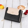 thumbnail image 2 of Bmisegm Ladies wallets Solid Color Bag Zipper Purse Multiple Card Slots Clutch Bag Wallets for women Small Black One Size, 2 of 4