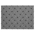 thumbnail image 2 of Addison Rugs Chantille Indoor/Outdoor Transitional Geometric Black Washable Rectangle Rug, 1'8" x 2'6", 2 of 6
