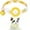 Yellow, variant on Frusde Airtag Cat Collar, Kitten Collar Breakaway with Silicone Airtag Holder with Bell Flower Charms for Cats Kittens Puppies-Pink