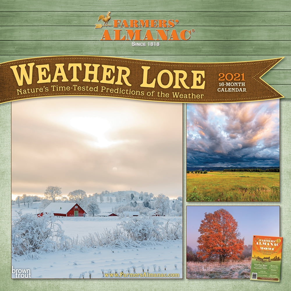 Farmers' Almanac Weather Lore 2021 Square (Other)