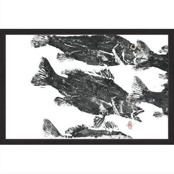 Marmont Hill "Snappers" Framed Painting Print