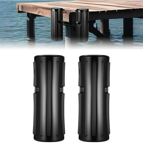 PVC Boat Dock Bumpers for Edge or Side Inflatable Marine Fenders UV-Resistant Vinyl Protection