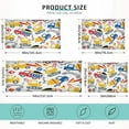 thumbnail image 2 of GZHJMY Cartoon Construction Vehicles Pillowcase Queen Size, Super Soft Pillow Shams Covers, Plush Cozy Pillow Cases with Zipper, 20" X 30"（393）, 2 of 6