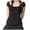 Z479 Black, variant on Landzoo Women'S T-Shirt Solid Color 1/4 Sleeve Square Collar Tops Summer Casual Women Tees Size L Black
