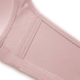 thumbnail image 3 of FhsagQ Soutiens-Gorge pour Femmes Robe Jacquard Respirant et Confortable Sans Armature Bonnet Fin Dos Beau Sans Côté Réglable 40, 3 of 4