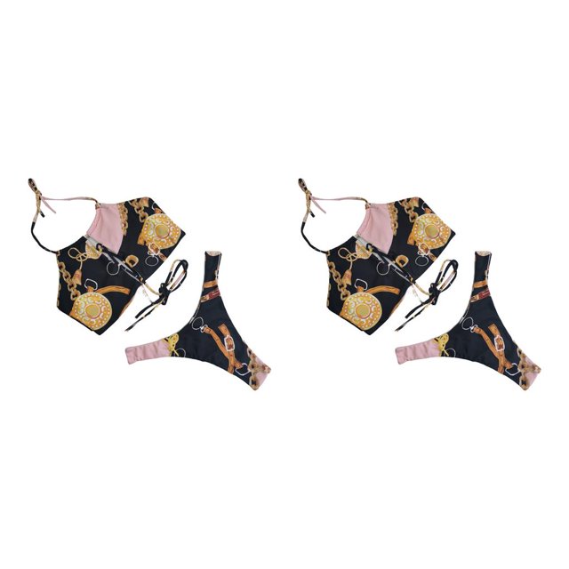 Minnieouse Tankini estampado bohemio cintura alta Split traje de baño Push-up Bra Panty Pool Party traje de baño señora adultos Type7 NO7